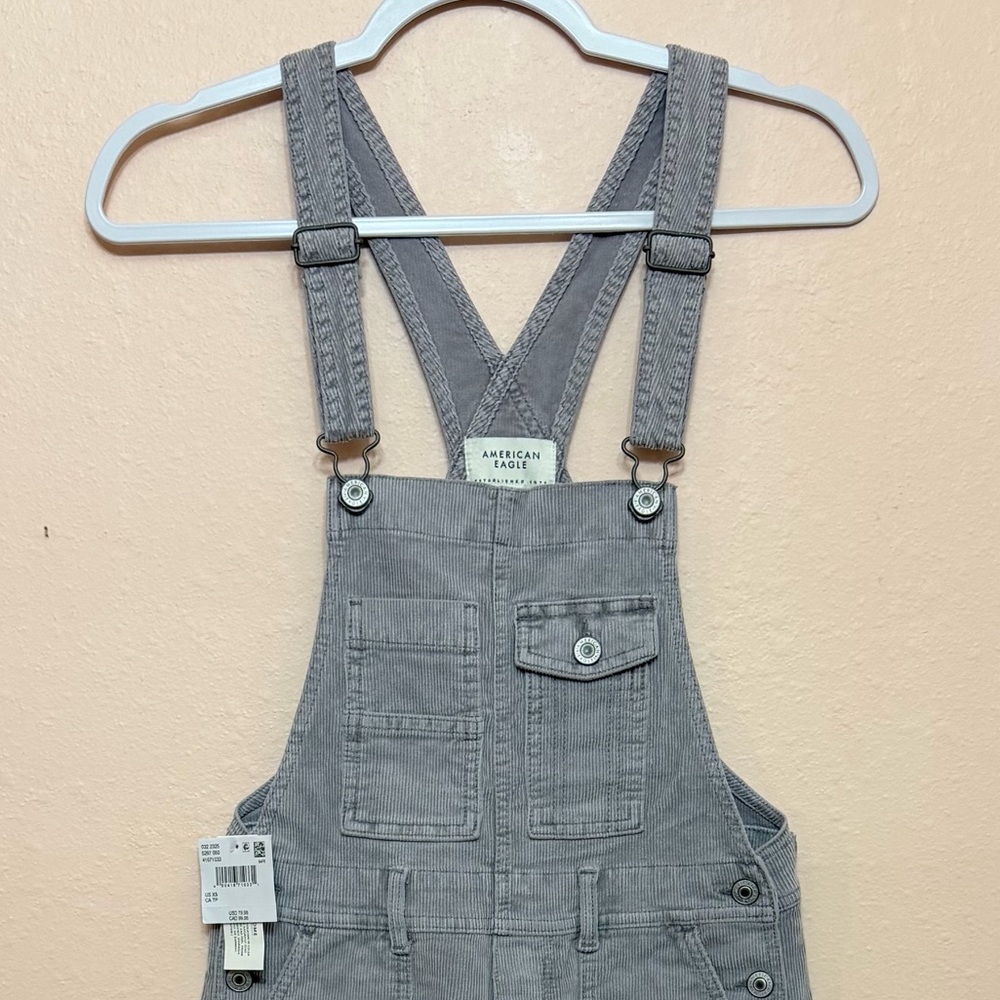 American Eagle Stovepipe Corduroy Overall - Picture 4 of 8